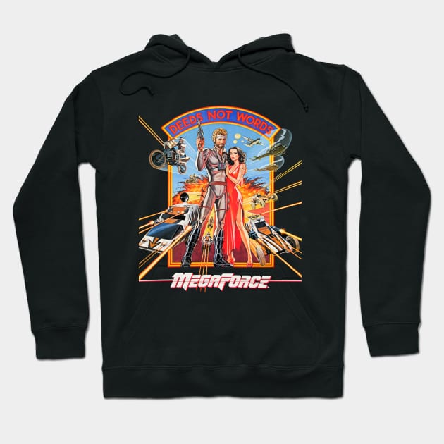 MegaForce Poster Hoodie by Pop Fan Shop